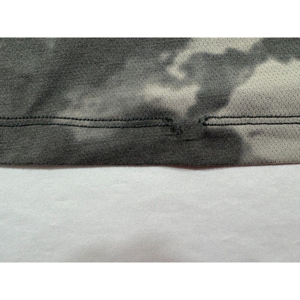 Nike T-Shirt Mens Dri-FIT All Over Print Short Sleeve Yoga Top Tie Dye Gray Sz M - Picture 11 of 12